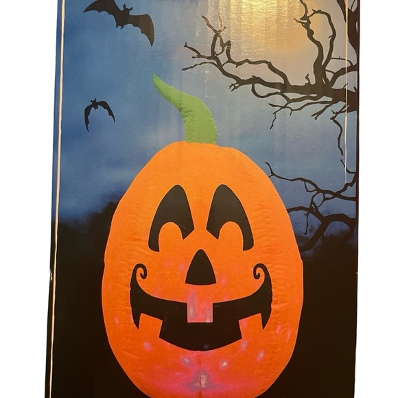 Large Halloween pumpkin jack o‎ lantern inflatable - Picture 3 of 3